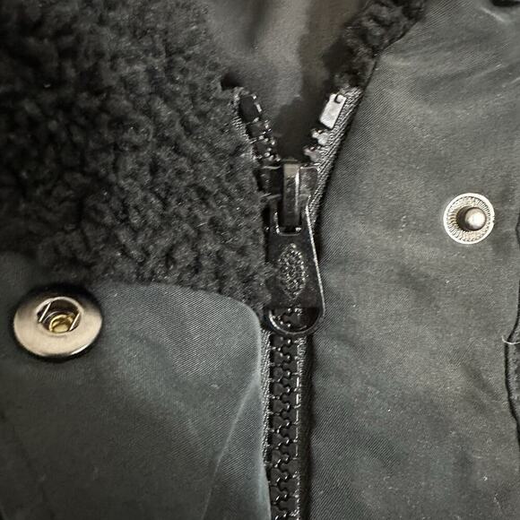 FP Movement Free People Womens Chill Factor Puffer Coat Size Medium in Black - Picture 9 of 12